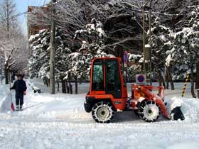 2012年1月6日除雪作業